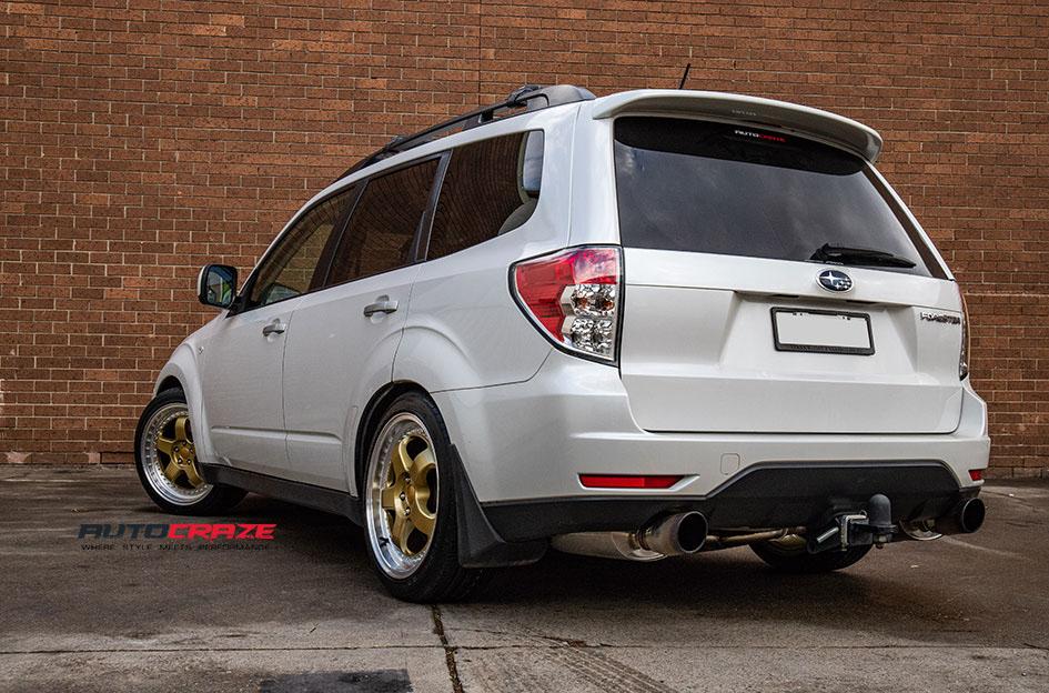 SUBARU FORESTER RS1 GOLD MACHINED LIP